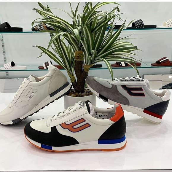 Bally MEN'S CALF LEATHER SNEAKER IN WHITE - Picture 2 of 6